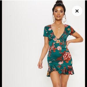 Pretty Little Thing criss cross back dress